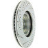 227.47021L by CENTRIC - Select Sport Drilled & Slotted Rotor, Left