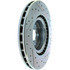 227.47019R by CENTRIC - Select Sport Drilled & Slotted Rotor, Right