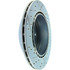 227.47023L by CENTRIC - Select Sport Drilled & Slotted Rotor, Left