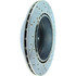 227.47023R by CENTRIC - Select Sport Drilled & Slotted Rotor, Right