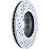 227.47024L by CENTRIC - Select Sport Drilled & Slotted Rotor, Left