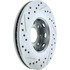 227.49008L by CENTRIC - Select Sport Drilled & Slotted Rotor, Left