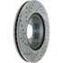 Centric 227.51015L Disc Brake Rotor Select Sport Drilled & Slotted Rotor, Left