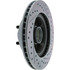 227.61000R by CENTRIC - Select Sport Drilled & Slotted Rotor, Right