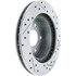 227.61021R by CENTRIC - Select Sport Drilled & Slotted Rotor, Right