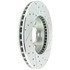 227.61041R by CENTRIC - Select Sport Drilled & Slotted Rotor, Right