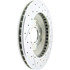 227.61045R by CENTRIC - Select Sport Drilled & Slotted Rotor, Right