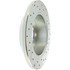 Centric 227.61042R Disc Brake Rotor Select Sport Drilled & Slotted Rotor, Right