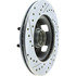 227.61053L by CENTRIC - Select Sport Drilled & Slotted Rotor, Left