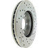 227.61051R by CENTRIC - Select Sport Drilled & Slotted Rotor, Right