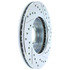 227.61061R by CENTRIC - Select Sport Drilled & Slotted Rotor, Right