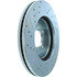 227.61072L by CENTRIC - Select Sport Drilled & Slotted Rotor, Left