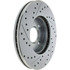 227.61082L by CENTRIC - Select Sport Drilled & Slotted Rotor, Left