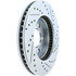 227.61085R by CENTRIC - Select Sport Drilled & Slotted Rotor, Right