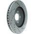 227.61086R by CENTRIC - Select Sport Drilled & Slotted Rotor, Right