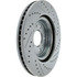 Centric 227.61102R Disc Brake Rotor Select Sport Drilled & Slotted Rotor, Right