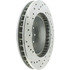 227.62007L by CENTRIC - Select Sport Drilled & Slotted Rotor, Left