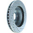 227.62007R by CENTRIC - Select Sport Drilled & Slotted Rotor, Right