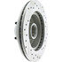227.62012R by CENTRIC - Select Sport Drilled & Slotted Rotor, Right