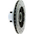 227.62013R by CENTRIC - Select Sport Drilled & Slotted Rotor, Right