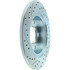 227.62045L by CENTRIC - Select Sport Drilled & Slotted Rotor, Left