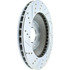 227.62046L by CENTRIC - Select Sport Drilled & Slotted Rotor, Left