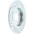 227.62051R by CENTRIC - Select Sport Drilled & Slotted Rotor, Right