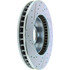 227.62050L by CENTRIC - Select Sport Drilled & Slotted Rotor, Left