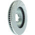 227.62055L by CENTRIC - Select Sport Drilled & Slotted Rotor, Left