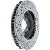 227.62073L by CENTRIC - Select Sport Drilled & Slotted Rotor, Left