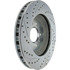 227.62084L by CENTRIC - Select Sport Drilled & Slotted Rotor, Left