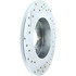 227.62101L by CENTRIC - Select Sport Drilled & Slotted Rotor, Left