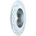 227.62101R by CENTRIC - Select Sport Drilled & Slotted Rotor, Right