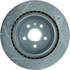 227.62119L by CENTRIC - Select Sport Drilled & Slotted Rotor, Left