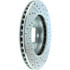 Centric 227.63039R Disc Brake Rotor Select Sport Drilled & Slotted Rotor, Right