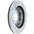 227.63045R by CENTRIC - Select Sport Drilled & Slotted Rotor, Right