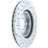 227.63052L by CENTRIC - Select Sport Drilled & Slotted Rotor, Left