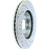 227.63052R by CENTRIC - Select Sport Drilled & Slotted Rotor, Right