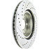 227.63059L by CENTRIC - Select Sport Drilled & Slotted Rotor, Left