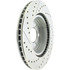 227.63061L by CENTRIC - Select Sport Drilled & Slotted Rotor, Left