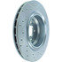 227.63064R by CENTRIC - Select Sport Drilled & Slotted Rotor, Right