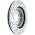 227.63067L by CENTRIC - Select Sport Drilled & Slotted Rotor, Left