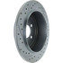 227.63070L by CENTRIC - Select Sport Drilled & Slotted Rotor, Left