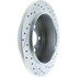 Centric 227.63070R Disc Brake Rotor Select Sport Drilled & Slotted Rotor, Right