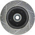 227.65001L by CENTRIC - Select Sport Drilled & Slotted Rotor, Left