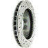 227.65013R by CENTRIC - Select Sport Drilled & Slotted Rotor, Right