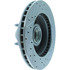 Centric 227.65040R Disc Brake Rotor and Hub Assembly Select Sport Drilled & Slotted Rotor, Right