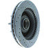 227.65046R by CENTRIC - Select Sport Drilled & Slotted Rotor, Right