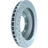 227.65053R by CENTRIC - Select Sport Drilled & Slotted Rotor, Right