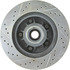 227.65055L by CENTRIC - Select Sport Drilled & Slotted Rotor, Left